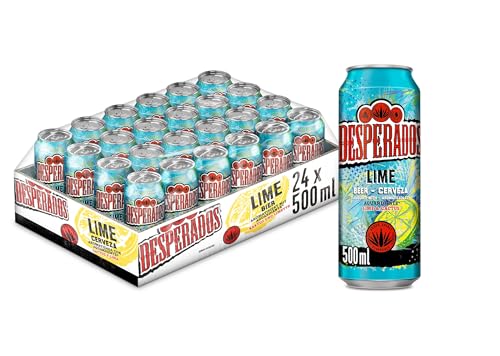 Desperados cerveza Lima pack lata, 24 x 50cl