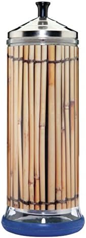Salon Skins Decorative Barbicide Jar Wrap Bamboo