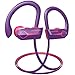 Letscom Bluetooth Headphones, 15Hrs Playtime Wireless 5.0 Earbuds IPX7 Waterproof Sport Running in-Ear Headsets w/Mic Stereo Sound Noise Cancelling - Upgraded Version
