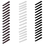 Möbelkeile, Unterlegkeile, Justierkeile, Ausgleichskeile, Keile Kunststoff, Möbel Nivellierunterlagen, Justierbare Möbel Ausrichtungs Nivellierkeile, Für Tischstuhlfüße, Schrank, Tür, 45er-Pack