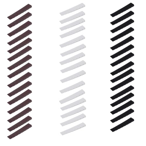 Möbelkeile, Unterlegkeile, Justierkeile, Ausgleichskeile, Keile Kunststoff, Möbel Nivellierunterlagen, Justierbare Möbel Ausrichtungs Nivellierkeile, Für Tischstuhlfüße, Schrank, Tür, 45er-Pack