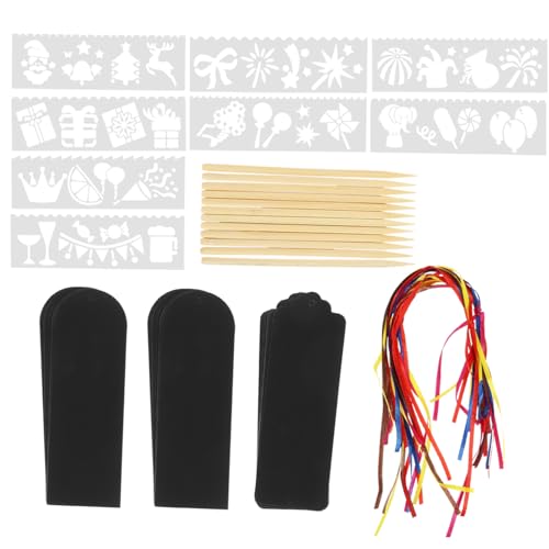 ifundom Set de Marque Page à Gratter Arc Ciel DIY Papier pour Lecture Décoration et Activités Manuelles pour Familles et Fêtes