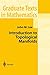 Produktbild Introduction to Topological Manifolds (Graduate Texts in Mathematics, 202)