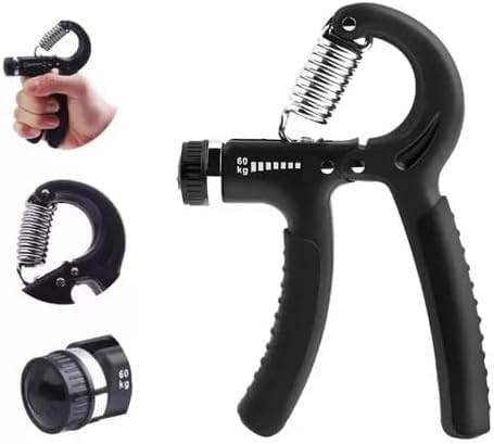 Hand Grip Com Mola até 60 kg Ajustável Fortalecimento Do Punho Antebraço E Mãos Força, Linha Premium