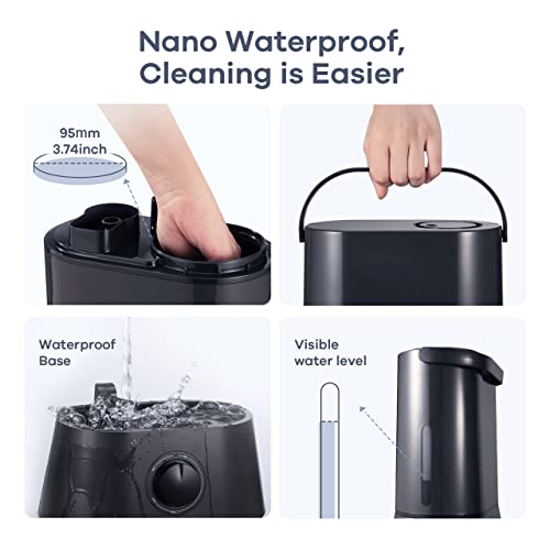 Humidifiers For Bedroom Large Room, 4L Cool Mist Humidifiers For Home, Ganiza 50H Air Vaporizer Humidifier, Ultrasonic Quiet Humidifiers For Kids, Baby, Plants, Filterless Humidifier Easy To Clean #TOP4
