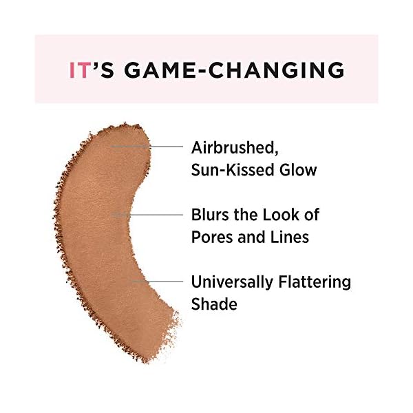 IT-Cosmetics-Bye-Bye-Pores-Bronzer-Instant-Sun-Kissed-Glow-Diffuses-the-Look-of-Pores-Imperfections-With-Coconut-Extract-Anti-Aging-Collagen-Hyaluronic-Acid-Peptides-03-oz IT Cosmetics Bye Bye Pores Anti-Aging Bronzer, Diffuses Look of Pores + Fine Lines, Sun-Kissed Glow Face Makeup Powder, Oil-Free, Talc-Free, With Hyaluronic Acid â Universal Shade, 0.3 oz