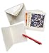 Chiyogami Japanese, 16 Note Cards: 16 Different Blank Cards with 17 Patterned Envelopes in a Keepsake Box!