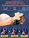 Wireless Heated Neck Stretcher for Pain Relief, Portable Cordless Neck Shoulder Cervical Traction Device with Graphene Heating Pad No Smell Magnetic Therapy Case Relaxer for TMJ Migraine Spine Alignme