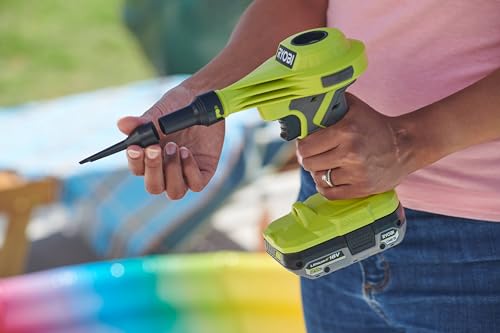 Ryobi - 18 V ONE+ accu-deflator met groot debiet: 250 l/min - Geleverd met klemventielopzetstuk (zonder batterij) - RVI18 - Afbeelding 5