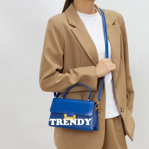Image of Designer Satchel Purses For Women, Small Cute Crossbody Handbag, Ladies Vegan Leather Top Handle Bags
