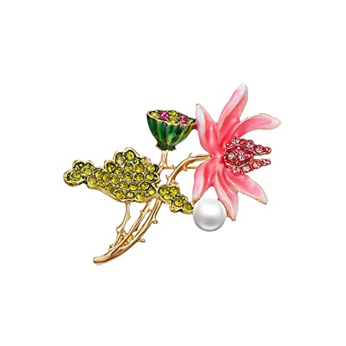 Marguerite broche élégante en émail coloré pour personnaliser vos tenues de cérémonie