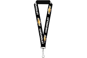 Buckle Down Lanyard Chevrolet Bow Tie Logo