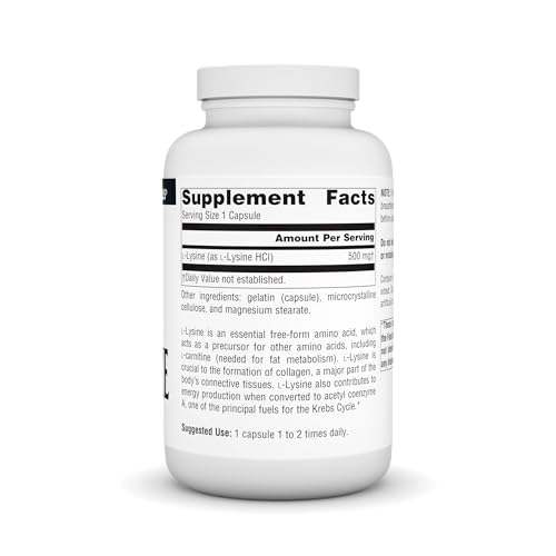 Vitamínicos, capsulas de lisina Marca Source Naturals (2)