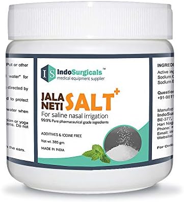 IS IndoSurgicals Jala Neti Salt Plus, 385 gm (1)