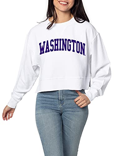 Image of chicka-d NCAA womens Corded Boxy Pullover
