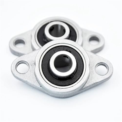 Roulements à semelle KFL08 8mm mini boîtier roulement à billes diamètre intérieur 8 mm, 10 pièces