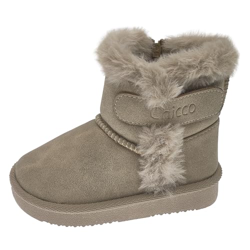 Chicco, Botas Niña con Cierre Lateral, Botines Bebé Niña Cálidos, Cómodos, Ligeros y Transpirables, Ideales para Otoño e Invierno, Zapatos Niña, Designed in Italy