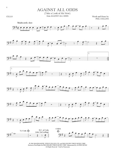 image for Hal Leonard 101 Movie Hits for Cello Sheet Music Songbook | Instrument