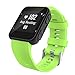 MoKo Cinturino Compatibile con Garmin Forerunner 35 Smartwatch, Braccialetto Sportivo di Ricambio in Morbido Silicone, Verde