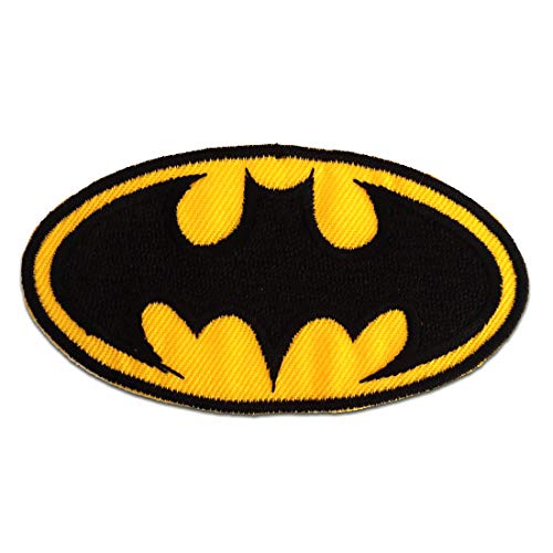 XL Batman - Aufnäher, Bügelbild, Aufbügler, Applikationen, Patches, Flicken, zum aufbügeln, Größe: 19,7 x 11 cm Cover