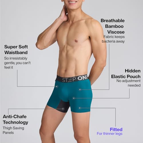 Ropa interior de hombres Step One elástica que evita el sudor 3