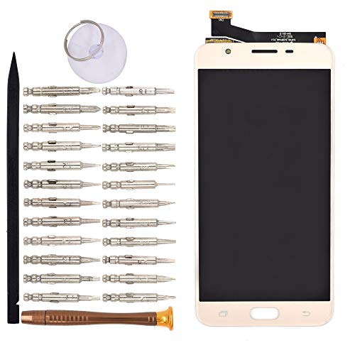 Image of LCD Screen Display with Digitizer Touch Panel Without Bezel Frame for Samsung Galaxy J7 Prime G610F G610F /DS G610F /DD G610M G610M /DS G610Y /DS(Golden)