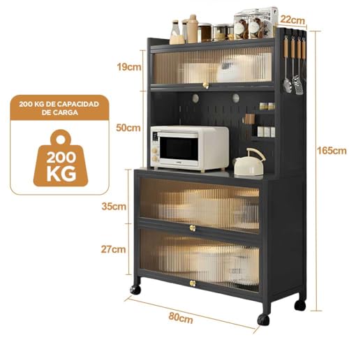 La Mejor Selección de Gabinetes para Cocina Pequeña los más recomendados. 26 Gabinetes para Cocina Pequeña marca Genérico (2)
