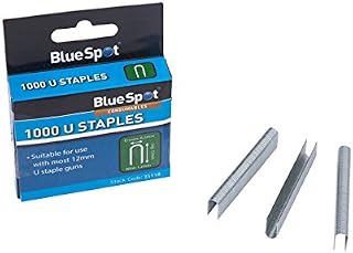 Blue Spot Tools 35118 Round Crown T25 Staples, Silver