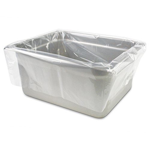 PanSaver Hotel Pan Clear Liners for Easy Clean Up - Disposable Buffet Pan Liners, Ovenable up to 400F (Half Pan - X-Deep | 23 x 18 IN) image 2