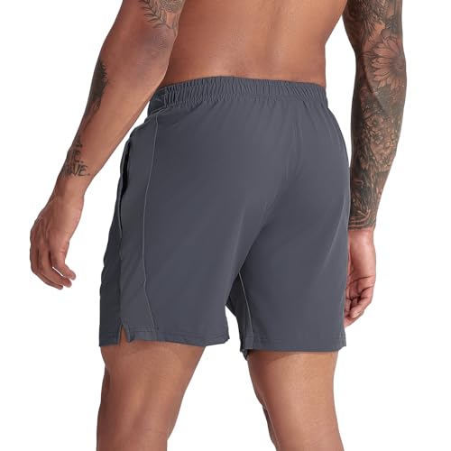 VPOS 2 Pack Men's Athletic Shorts 5/7 Inch Inseam, Mens Workout Shorts Lightweight Quick Dry Gym Running Shorts for Men2