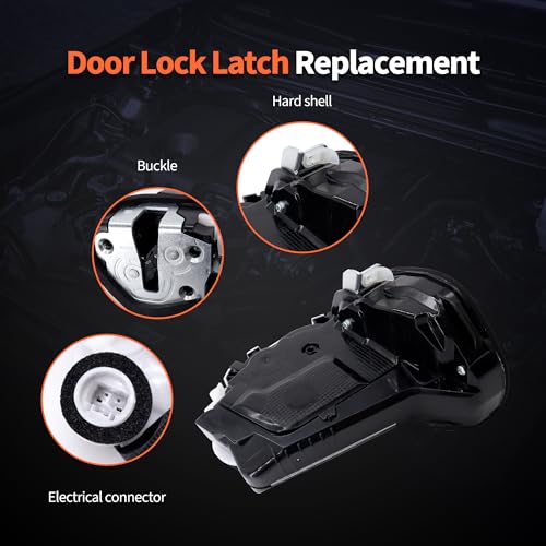 Image of HiSport 72610-T0A-H01 Door Lock Actuator Rear Passenger Side Compatible with Honda CR-V 2014-2016, FIt 2015-2016, 72221
