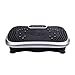 WeightWorld Vibration Plate Exercise Machine - 5 Programs + 99 Intensity Levels - Built-in Bluetooth Speaker - 2 Resistance Bands - Easy-to-Use & Portable Vibrating Plate Exercise Machine