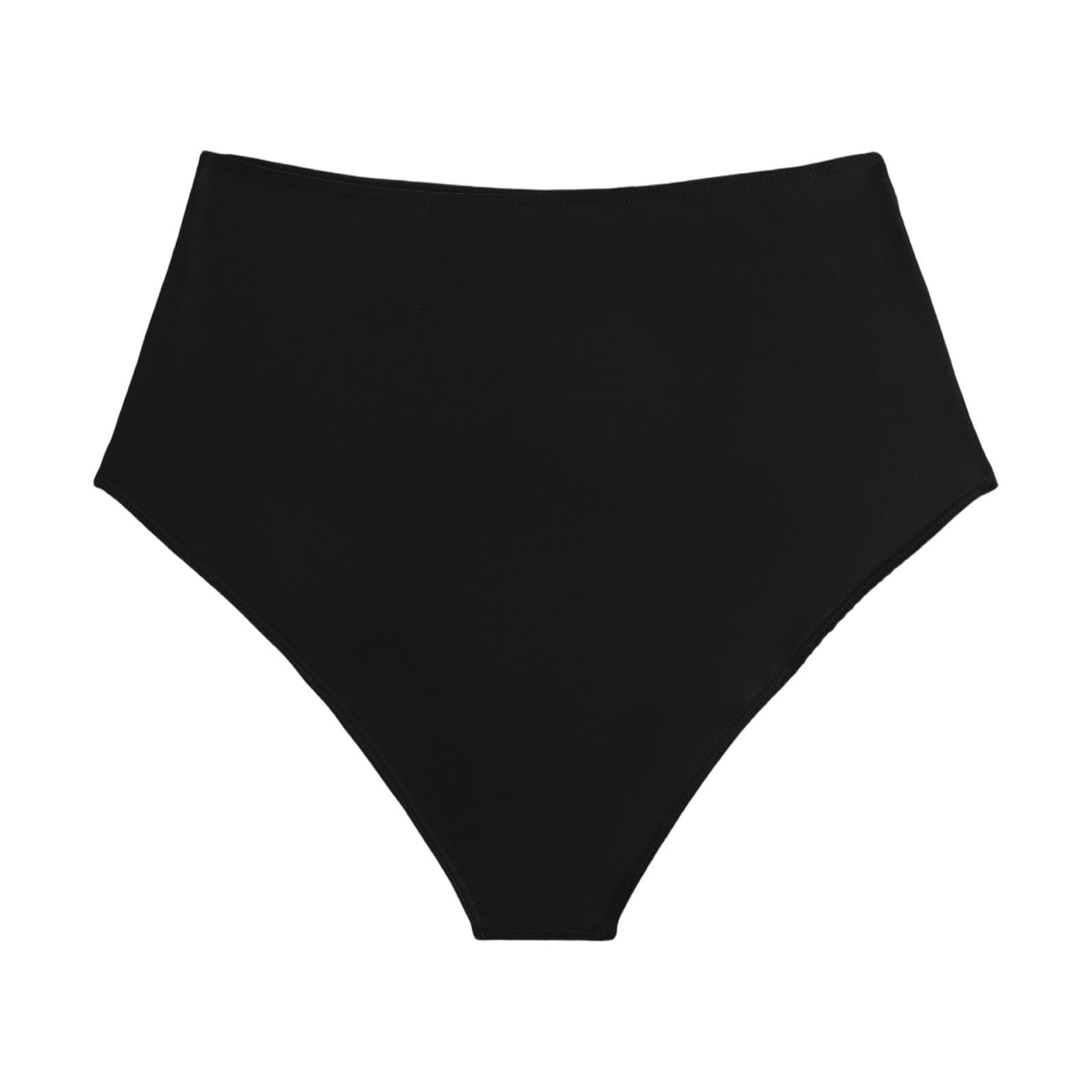 Mujer Bragas Bikini Culotte Cintura Alta Drapeado Control de Abdomen Deportivo Natacion