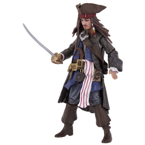 Pirates Of The Caribbean Basic Figure Wave #2 Jack Sparrow V2