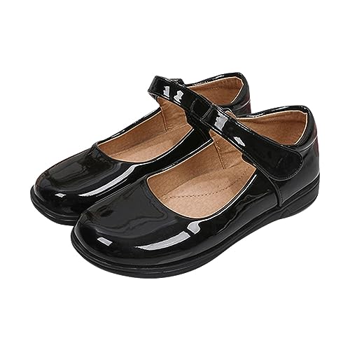 Girls Dress Shoes Toddler Girls Mary Jane Flat Glitter Shoes Kids Wedding Party School Communion Shoes