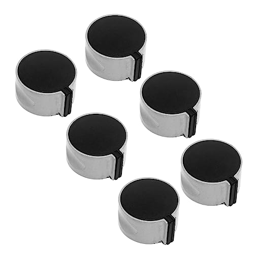 Beatifufu 6pezzi Pomelli Acciaio Inossidabile Per Cucina Gas Da Manopole Per Controllo Gas Design Moderno e Facile Da Usare Compatibili Con Forni e Piani Cottura