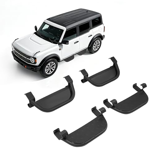 Estribos laterales para Ford Bronco 2021-2026 4 puertas miniatura 1