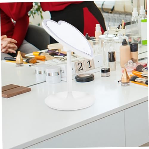 Espejo para maquillaje portátil con luz LED Luxshiny miniatura 7
