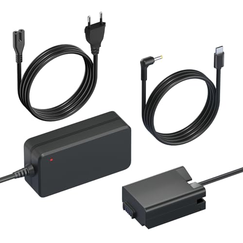 Batería ficticia EN-EL25 con adaptador de corriente CA para Nikon Z50 Z30 y Z FC