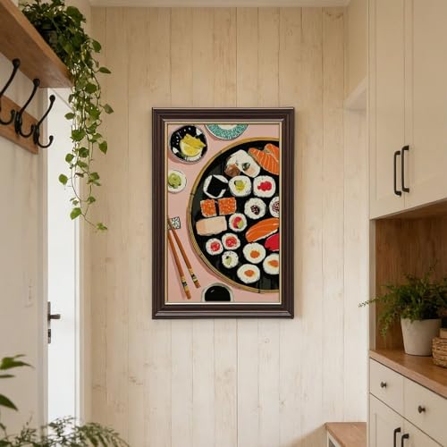Impression toile cuisine japonaise déco murale chambre 61x91