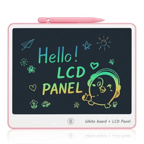Image of LCD Writing Tablet, 14 Inch | One-Touch Erase, Screen Lock Feature, Lightweight & Ultra-Thin, Reusable Digital Drawing Board