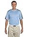 Adidas ClimaLite 3-Stripes Golf Tee (Argentina Blue/Black/Black) (Large)
