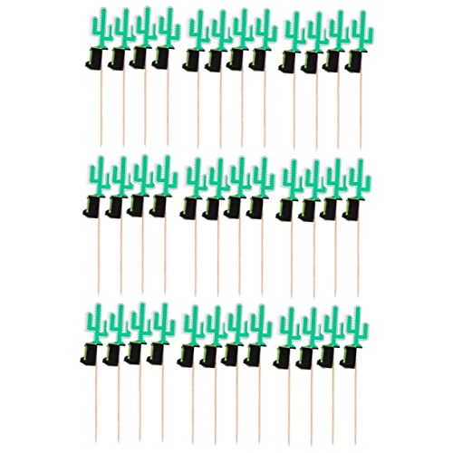 jojofuny 40 Pçs Cartões De Frutas Toppers Inseridos Fiesta De Aniversário Cuake Papel Sobremesa Bolo