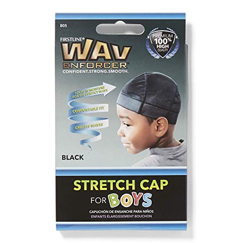 Wav Enforcer Kids Black Do Rag