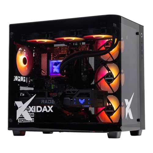 XIDAX X-6シリーズ - AMD Ryzen 7 7800X3D 4.2GHz (最大:5.0GHz) | AMD Radeon RX 9060XT 8GB | 2TB NVMe M.2 SSD | 32GB (2x16GB) 5600Mhz Ram