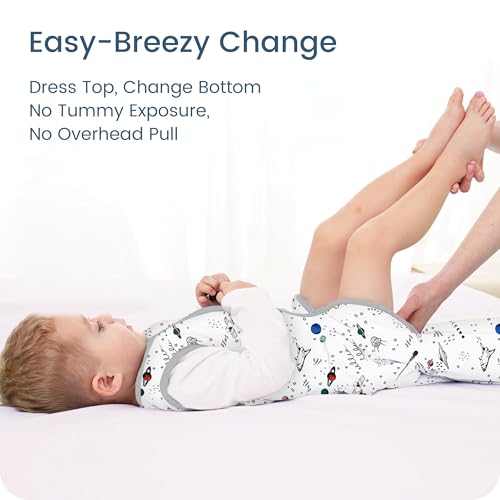 Image of 1.0 TOG Sleep Sack 6-12-15 Months, Baby Sleep Sack with Sleeveless, Cozy Premium Baby Wearable Blanket with 2-way Safe Zipper All Season Sleeping Bags, 1-pack