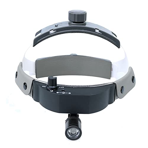 VEXIGO Lampada Frontale Medica Lampada Frontale chirurgica a LED per odontoiatria Trattamenti facciali Odontoiatria Otorinolaringoiatria Pentelogia Chirurgia plastica