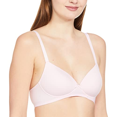 Image of Marks & Spencer Womens Cotton Blend Padded Wired Ultimate Support Demi Cup Bra