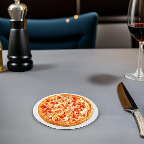 Papier sulfurisé alimentaire blanc empêche la graisse boîte pizza et friture 18 cm - 8