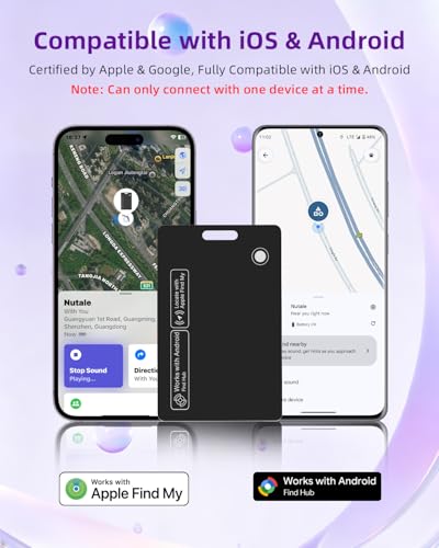 Image of Wallet Tracker Card, Bluetooth Tracking Card (iOS & Android)